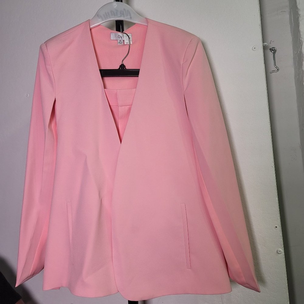 Short pants set with blazer